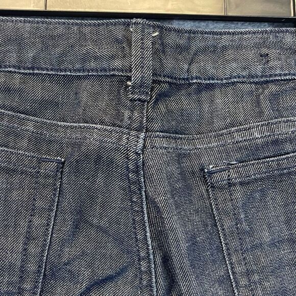 BANANA REPUBLIC Pants Women’s Size 10 Blue Stretch Classic Trousers Wide Leg - Picture 11 of 14